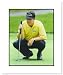Phil Mickelson PGA Golf Double Matted 8x10 Photograph Yellow Shirt Putting