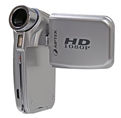 Aiptek A-HD+ 1080P High Definition Camcorder (Silver)