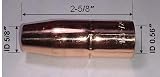 2 Gas Nozzles 169-725 169725 for Miller and Hobart MIG Welding Guns