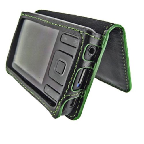Childrens Toyshop  Electronics : Eco-nique - "Climate Positive / Eco-Friendly" - Premium Napa Leather Cover Case - Creative Labs Zen