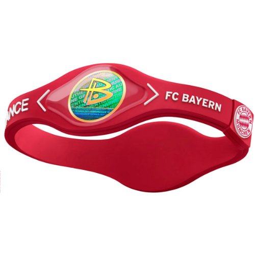 Power Balance Silikon Wristband FC Bayern, red/white, L, IWSA09RDFCWTLP Preisvergleich