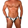 Mens New Liquid Metallic Thong Swimsuit Gary Majdell Sport