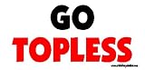 Go Topless Offroad Bumper Sticker / Decal