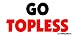 Go Topless Offroad Bumper Sticker / Decal