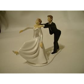 RUNAWAY BRIDE WEDDING CAKE TOPPER