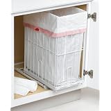 ClosetMaid3024SlidingKitchenTrashBagHolder,White