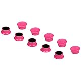 E-Value カラーマグネット 特小 直径15mm 10個入 レッド EMT-10RE