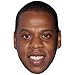 Jay Z Celebrity Mask, Cardboard Face and Fancy Dress Mask