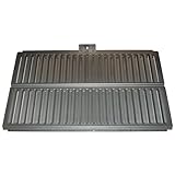 Music City Metals 99721 Stainless Steel Heat Plate Replacement for Select Ducane Gas Grill Models