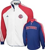 Detroit Pistons On-Court Warm-Up Jacket - X-Large