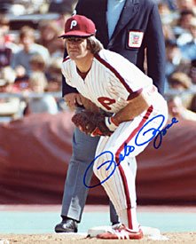 Pete Rose Autographed / Signed Philadelphia Phillies Baseball 8x10 Photo