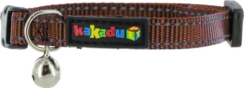 Reflective Breakaway Collar with Bell - Earth, 3/8