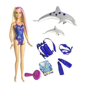 Barbie Colour Change Beach Doll - Blonde