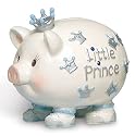 Little Prince Ceramic Piggy Bank For Boys by Mud Pie