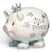 Little Prince Ceramic Piggy Bank For Boys by Mud Pie