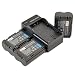 DSTE 3x Full Coded CGR-S602 S602E DMW-BL14 Li-ion Battery + DC60 Charger for Panasonic Lumix DMC-L1 Lumix DMC-LC1EB-K Lumix DMCLC40 Lumix DMC-LC5 Lumix DMC-LC40A-K Lumix DMC-LC5A-K Lumix DMC-LC1EG-K Lumix DMC-LC40B