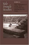 Yale French Studies: v. 112 (French Studies): v. 112 (French Studies)