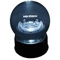Shea Stadium Etched In Crystal Ball