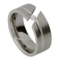1 sch&ouml;ner Verlobungsring, Edelstahlring, Ring mit Gravur