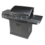 Char-Broil M580 SS Quantum 4-Burner Infrared Gas Grill, Stainless Steel