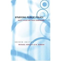Studying Public Policy: Policy Cycles and Policy Subsystems