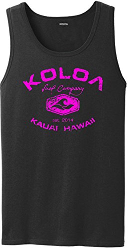 Koloa Surf Vintage Arch Logo Tank Tops in 40 Colors. Adult Sizes: S-4XL