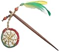 Authentic Soul Organic Hemp Hair Pin Feather Dream Catcher Extensions