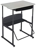 IMAGE OF Safco AlphaBetter Desk, 28 by 20 Standard Top with Book Box