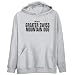 Hoodie Mens Heather Gray  I love my Greater Swiss Mountain Dog  Dogs