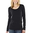 Mossimo&reg; Black: Scoop Neck Tissue Tee - Ebony