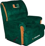 Miami Hurricanes NCAA Big Daddy Recliner By Baseline