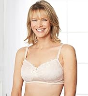 Post Surgery Leaf Embroidered Bra