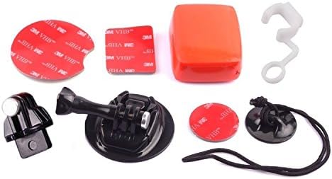 zdMoon 10in1 Surfing Mount Kit Pack Tethers Surfboard Rubber for Gopro Hero 4 3+ 3 2