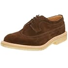 [トリッカーズ] Tricker's ロングウイングチップ ブローグダービーシューズ