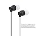 Earphones, NOOTPRODUCTS NOOTBUDS ND-001 Premium Earbuds with Noise Isolating and Mic Stereo Headphone Earphone Made for iPhone, iPod, iPad, Android Smartphone, MP3 Players