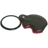 3X Loupe Folding Pocket Magnifier Stamp Coin Tool