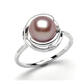 Freshwater Pearl Ring in 14K White Gold