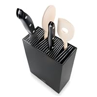 Royal VKB Multi Purpose Block, Store All your Favorite Kitchen Tools in One Place, Charcoal