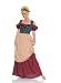 4Pc Renaissance Maiden Lady Includes Headband Dress Apron & Bodice