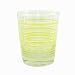 Fiesta Lemongrass Stripe 14 Ounce Glass Double Old Fashion