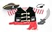 MELISSA & DOUG PIRATE COSTUME ROLE PLAY SET