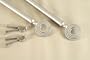 A&F Rod D�cor - A NEW 3 pieces Curtain Rod 120-170 inch Satin Nickel #61