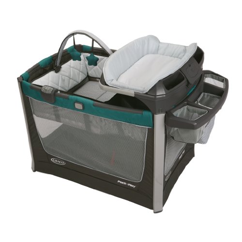 Graco pack  n play playard smart stations, sapphire