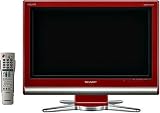 SHARP AQUOS 20V型 地上・BS・110度CSデジタル ハイビジョン液晶テレビ LC-20D10R レッド