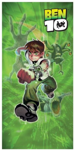 Childrens Toyshop  Kitchen & Housewares : Zap Ben 10 Printed towel