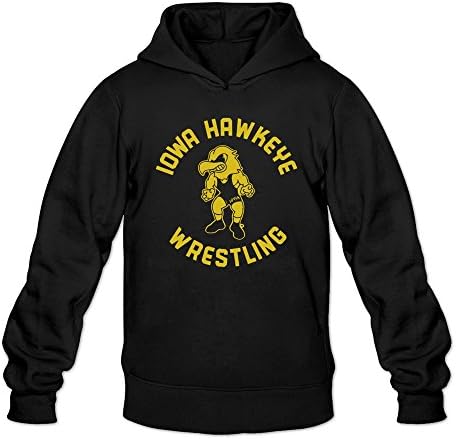 Iowa Hawkeyes Arch With Logo Hoodies Black For Men