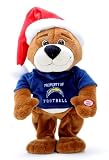 San Diego Chargers NFL Animated Dancing Holiday Bear