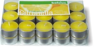 Insectes Combustion 10h par Bougie Citronnelle: Jardin