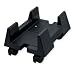 Syba SY-ACC65010 CPU Stand for ATX Plastic Case, Adjustable Width (Black)