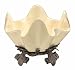 Kitchen & Housewares : Arthur Court Fleur-De-Lis Tuscan Stand with Ceramic Bowl